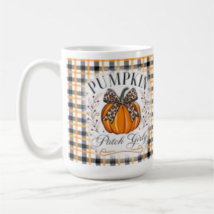 Pumpkin Patch Girly Fall Coffee Tasse
