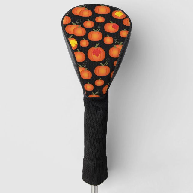 Pumpkin Patch Golf Head Cover Golf Headcover (Vorderseite)