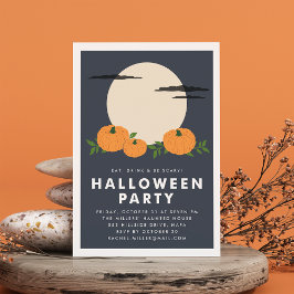 Pumpkin Patch Halloween Party Invitation Einladung