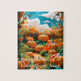 Pumpkin Patch Harvest Puzzle
