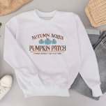 Pumpkin Patch Herbst als angesehen Sweatshirt<br><div class="desc">Pumpkin Patch Herbst Thema Design.</div>