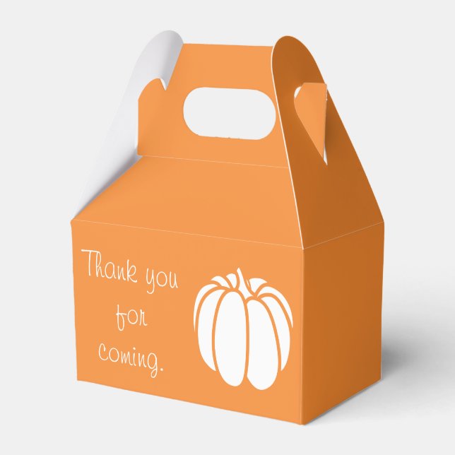 Pumpkin-Patch in der Orange-Gefälligkeitsbox Geschenkschachtel (Vorderseite)