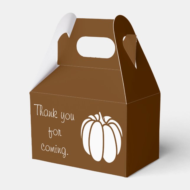 Pumpkin-Patch in der Schokolade-Gefälligkeitsbox Geschenkschachtel (Vorderseite)