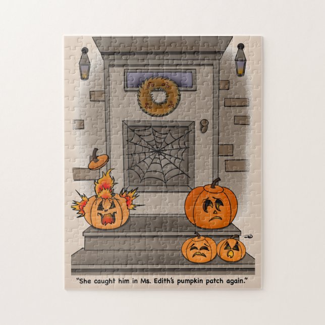 Pumpkin Patch Jigsaw Puzzle (Vertikal)