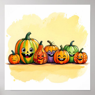 Pumpkin Patch Lmiles Poster