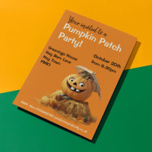 Pumpkin Patch Party Kinderfreundlich Halloween Fal