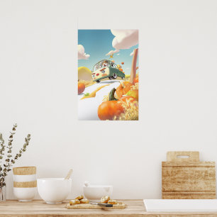 Pumpkin Patch Poster
