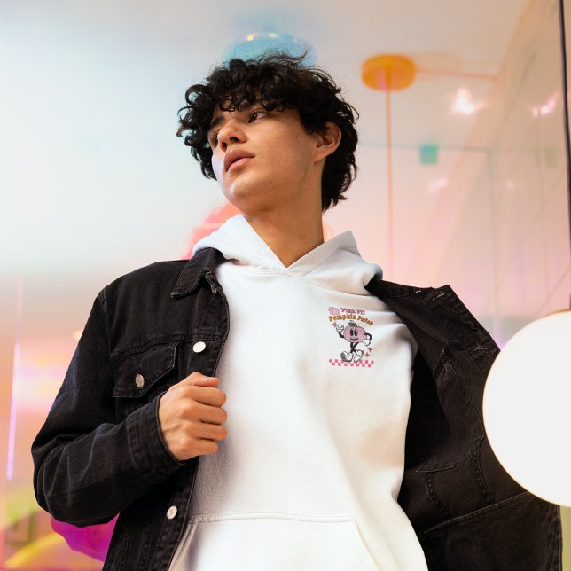 Pumpkin Patch Pumpkin Picking - Pink Pumpkin Hoodie (This item is for display purposes only to illustrate the design element. )