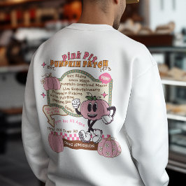 Pumpkin Patch Pumpkin Picking - Pink Pumpkin Sweatshirt