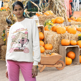 Pumpkin Patch Pumpkin Picking - Pink Pumpkin Sweatshirt