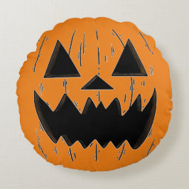 Pumpkin Patch Rundes Kissen