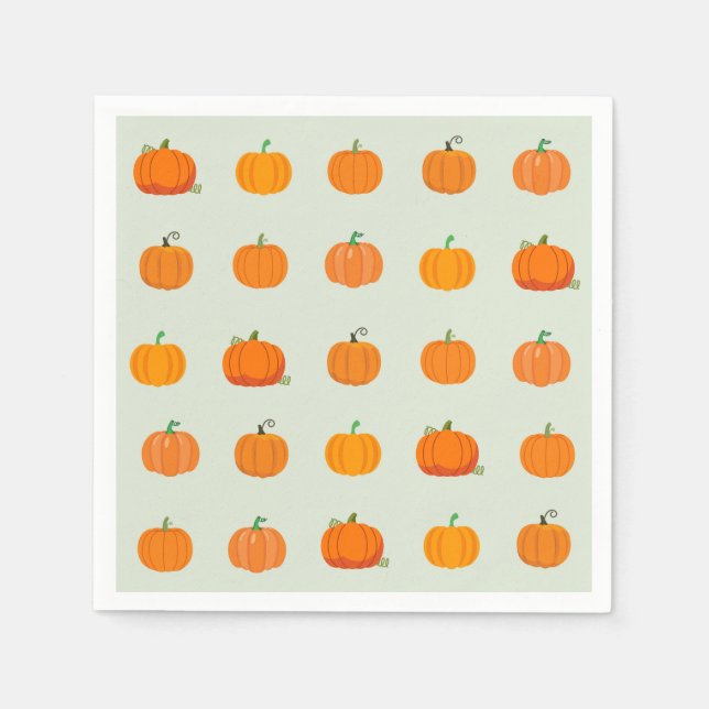 Pumpkin Patch Serviette (Vorderseite)