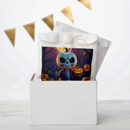 Pumpkin Patch Skeleton Companion Geschenktütchen