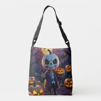 Pumpkin Patch Skeleton Companion Tasche