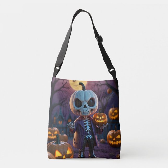 Pumpkin Patch Skeleton Companion Tasche (Rückseite)