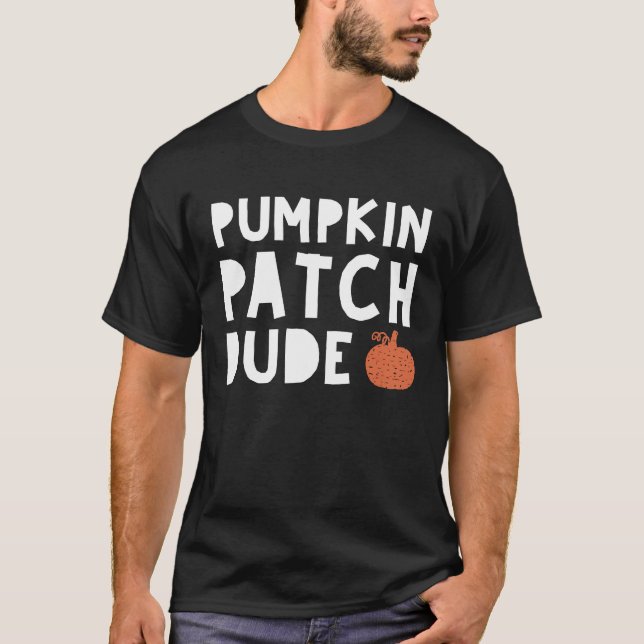 Pumpkin Patch Typ Fall Boy Kid Not Pumpki T-Shirt (Vorderseite)