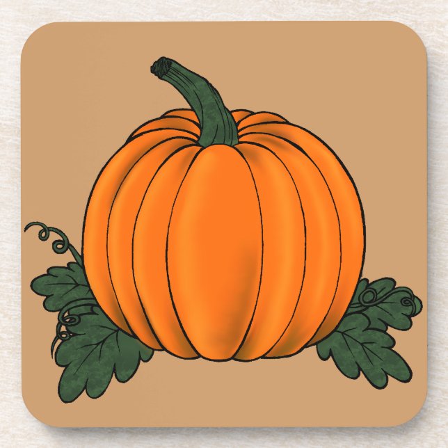 Pumpkin Patch Untersetzer (Vorderseite)