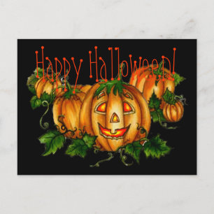 PUMPKIN PATCH VON SHARON SHARPE POSTKARTE