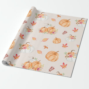 Pumpkin Patch Wrapping Paper Geschenkpapier