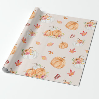 Pumpkin Patch Wrapping Paper Geschenkpapier