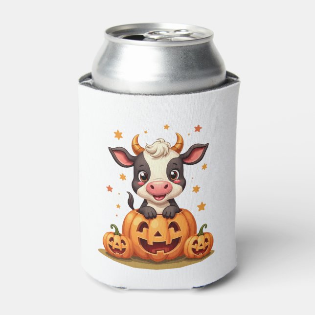 Pumpkin-Patchkuh Dosenkühler (Kanne Vorderseite)