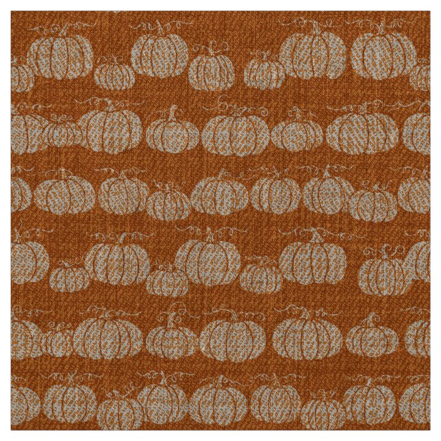 Pumpkin Pathe Stripe - Tonal Orange Stoff (Muster)