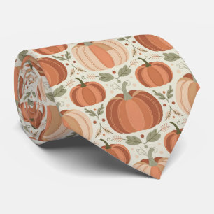 Pumpkin Pattern Boho Style Krawatte