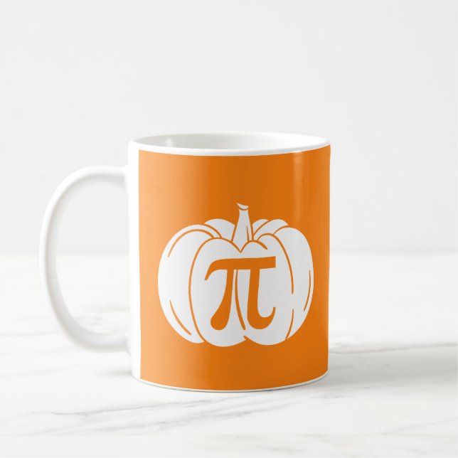 Pumpkin Pi Halloween Kaffeetasse (Links)