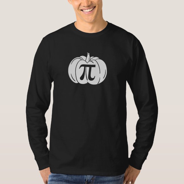 Pumpkin Pi Halloween T-Shirt (Vorderseite)