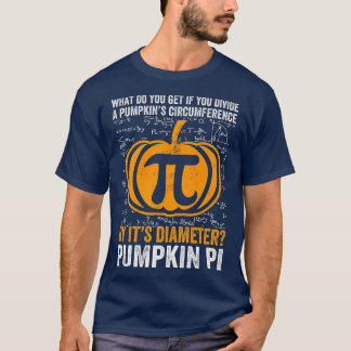 Pumpkin Pi Mathe eacher Halloween Premium T-Shirt