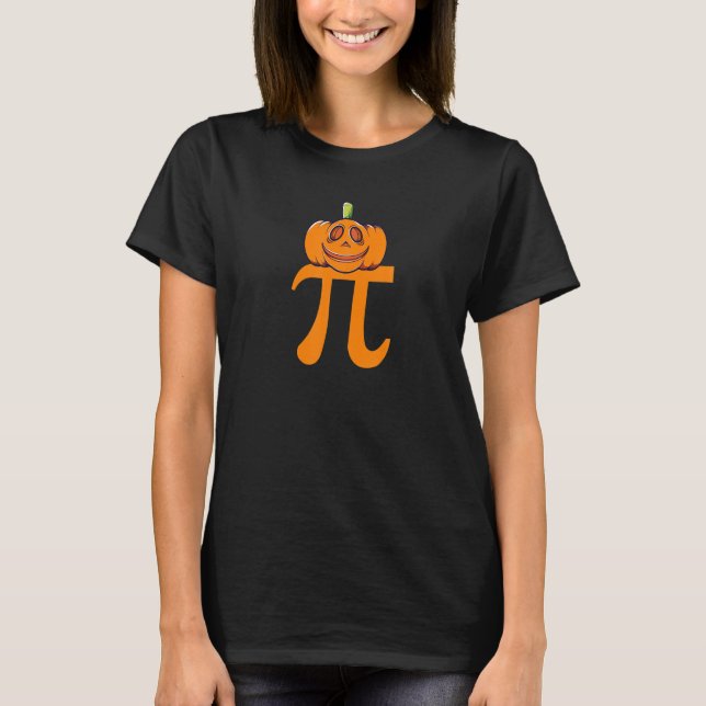 Pumpkin Pi Pie Math T-Shirt (Vorderseite)