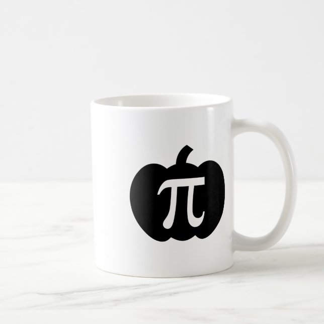 Pumpkin Pi Pie Mathe Lehrer Halloween Funny Christ Kaffeetasse (Rechts)