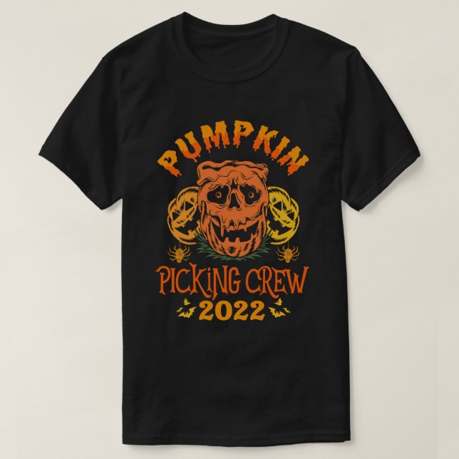 Pumpkin Picking Crew 2022 Sonnenduft T-Shirt (Design vorne)