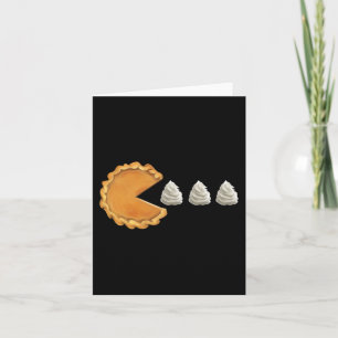 Pumpkin Pie Erntedank Day Fun Karte