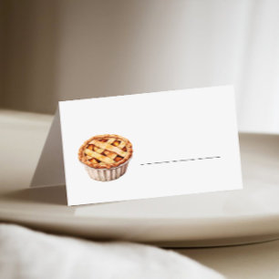 Pumpkin Pie Erntedank füllen Sie Platzkarte