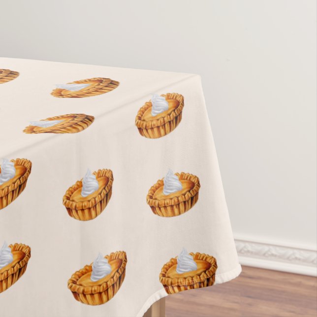 Pumpkin Pie Erntedank Party Tablecloth Tischdecke (Beispiel)