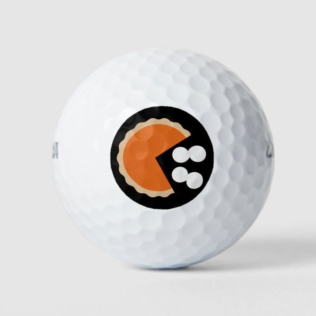 Pumpkin Pie Erntedank Spaß Pumpkin Saison Golfball (Vorderseite)