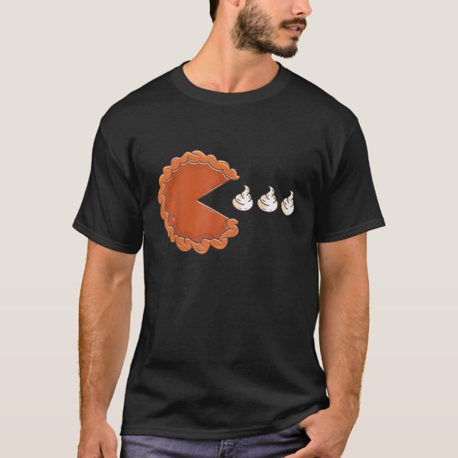 PUMPKIN PIE essen Creme Erntedank Geschenk T-Shirt (Vorderseite)