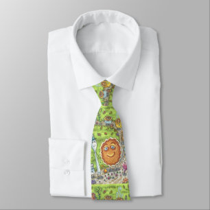 PUMPKIN PIE FRIENDS, THANKSGIVING PARADE NECK TIE KRAWATTE