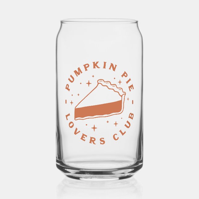 Pumpkin Pie Lovers Club Dosenglas (Vorderseite)