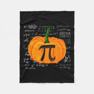 Pumpkin Pie Math Funny Halloween Erntedank Pi D Fleecedecke