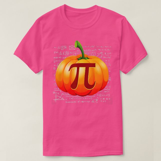 Pumpkin Pie Math I Funny Halloween Erntedank P T-Shirt (Design vorne)