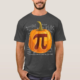 Pumpkin Pie Math Pi Day Erntedank Funny Hallowe T-Shirt