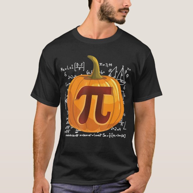 Pumpkin Pie Mathe Shirt Funny Halloween Thanksgivi (Vorderseite)