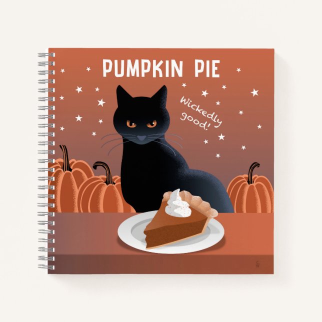 Pumpkin Pie Notizbuch (Vorderseite)