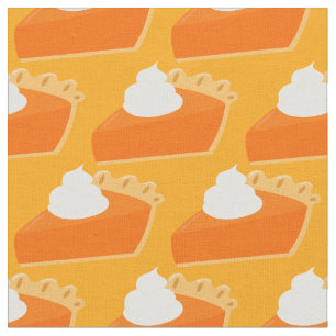 Pumpkin Pie Pattern Stoff