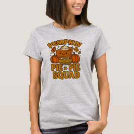 Pumpkin Pie Squad Erntedank T-Shirt