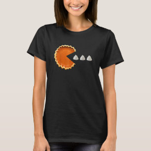 Pumpkin Pie Whipped Cream Video Game Erntedank T-Shirt