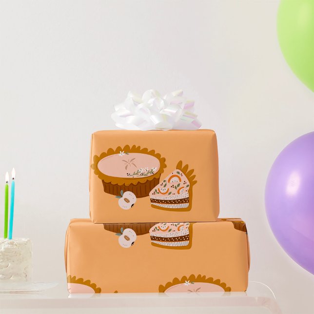 Pumpkin Pies Geschenkpapier (Von Creator hochgeladen)