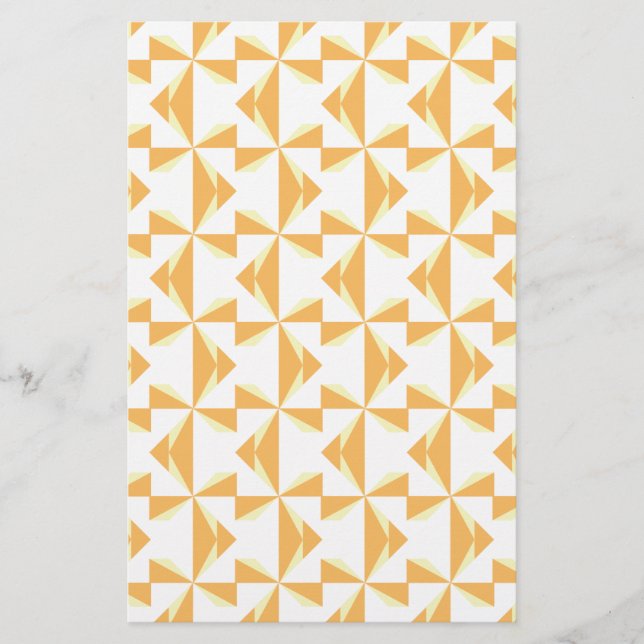 Pumpkin Pinwheels Briefpapier (Vorderseite)